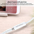 Перехідник Promate AuxLink-C USB-C/AUX 3.5 мм 0.12 м White (auxlink-c.white), фото 4