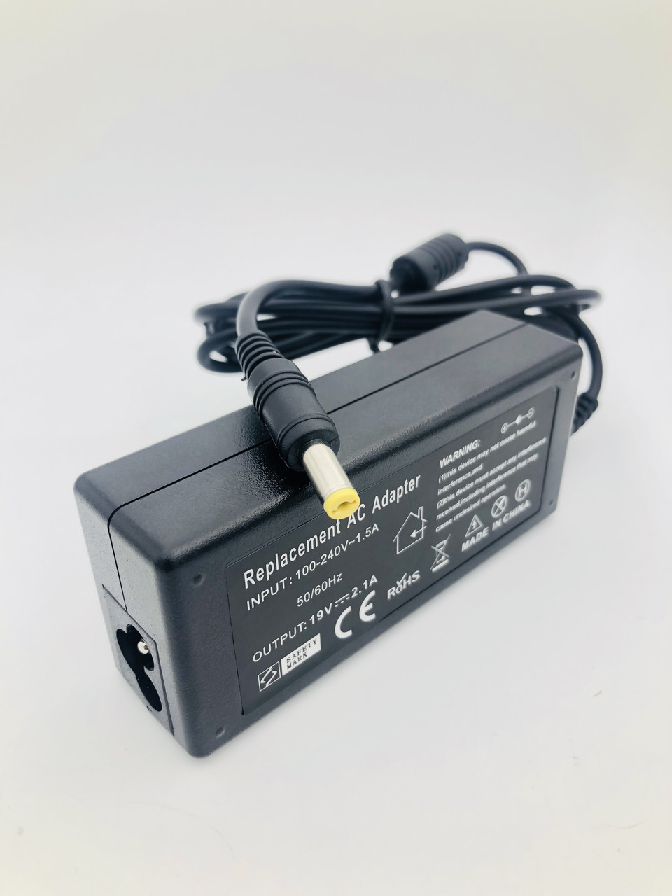 Блок живлення для ноутбука Acer, роз'єм 5.5*1.7 мм, 19V, 2.1 A, 40W, чорний, без кабелю, фото 1