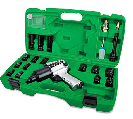 Набір пневмоінструмента 1/2, 20ед TOPTUL GDAI2002E, фото 1