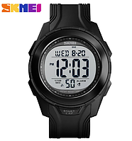 Мужские спортивные водонепроницаемые часы Skmei 1503 Black