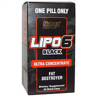 Жиросжигатель, Lipo 6 Black Ultra Concentrate 60 капсул