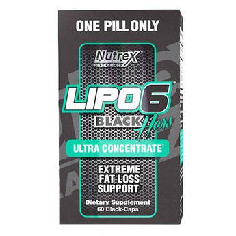 Lipo 6 Black Hers Ultra Concentrate 60 капсул