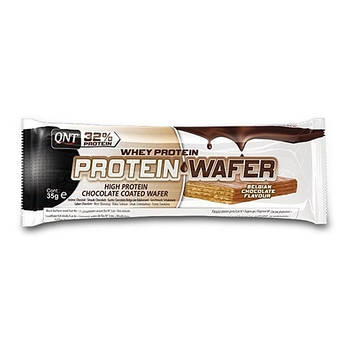 Протеїн, QNT Protein Wafer 35 грамів, Ваніль-йогурт