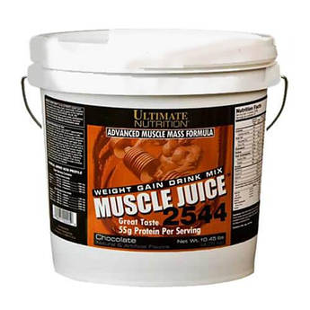 Гейнер, Ultimate Muscle Juice 2544 6000 грамів, Банан