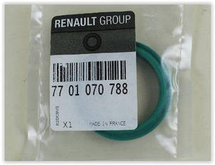 Renault (Original) 7701070788 — Ущільнювальне кільце (57/45 мм) патрубка інтеркулера на Рено Меган 3, фото 1