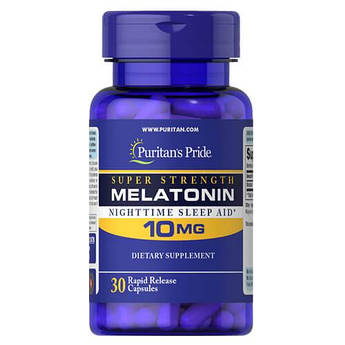 Puritan's Pride Melatonin 10 Mg 30 капсул
