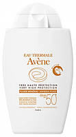 Avene Fluide Mineral SPF 50+ Минеральный флюид для лица солнцезащитный Авен Без упаковки