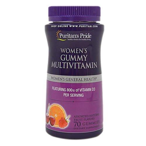 Вітамінно-мінеральний комплекс, Puritan's Pride Women's Gummy Multivitamin 70 gummies