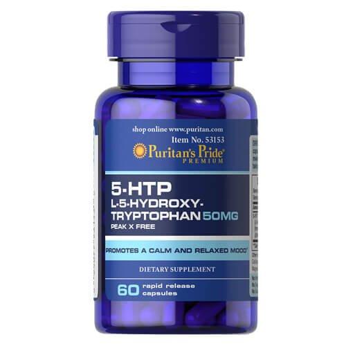 Puritan's Pride 5-HTP 50 mg 60 капсул