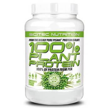 Scitec Nutrition 100% Plant Protein 900 грам, Шоколад - Праліне