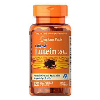 Puritan's Pride Lutein 20 mg with Zeaxanthin 120 капс