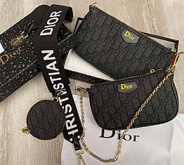 Женский клатч Christian Dior Multi Pochette (13x23x4 см)