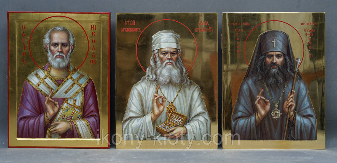 Золочення фонів ікон сусальним золотом, фото 1