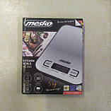 Нові сенсорні кухонні ваги з нержавіючої сталі Mesko MS3169 з Європи з гарантією, фото 5