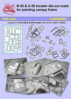 Маска для моделі літака B-26. 1/48 DANMODELS MS480002