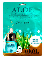 Тканевая маска Ekel с экстрактом алоэ Aloe Ultra Hydrating Essence Mask