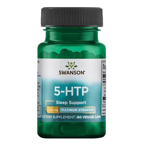 Здоровий і спокійний сон, Swanson 5-HTP 200 mg 60 капсул
