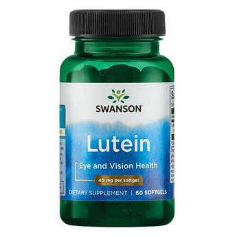 Swanson Lutein 40 mg 60 рідких капсул