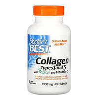 Коллаген, Doctor's Best Collagen Types 1 and 3 180 таб