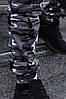 Штани чоловічі спортивні камуфляж сірі трикотажні, фото 4