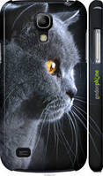 Чохол на Samsung Galaxy S4 mini Duos GT i9192 Красивий кіт "3038c-63-2448"