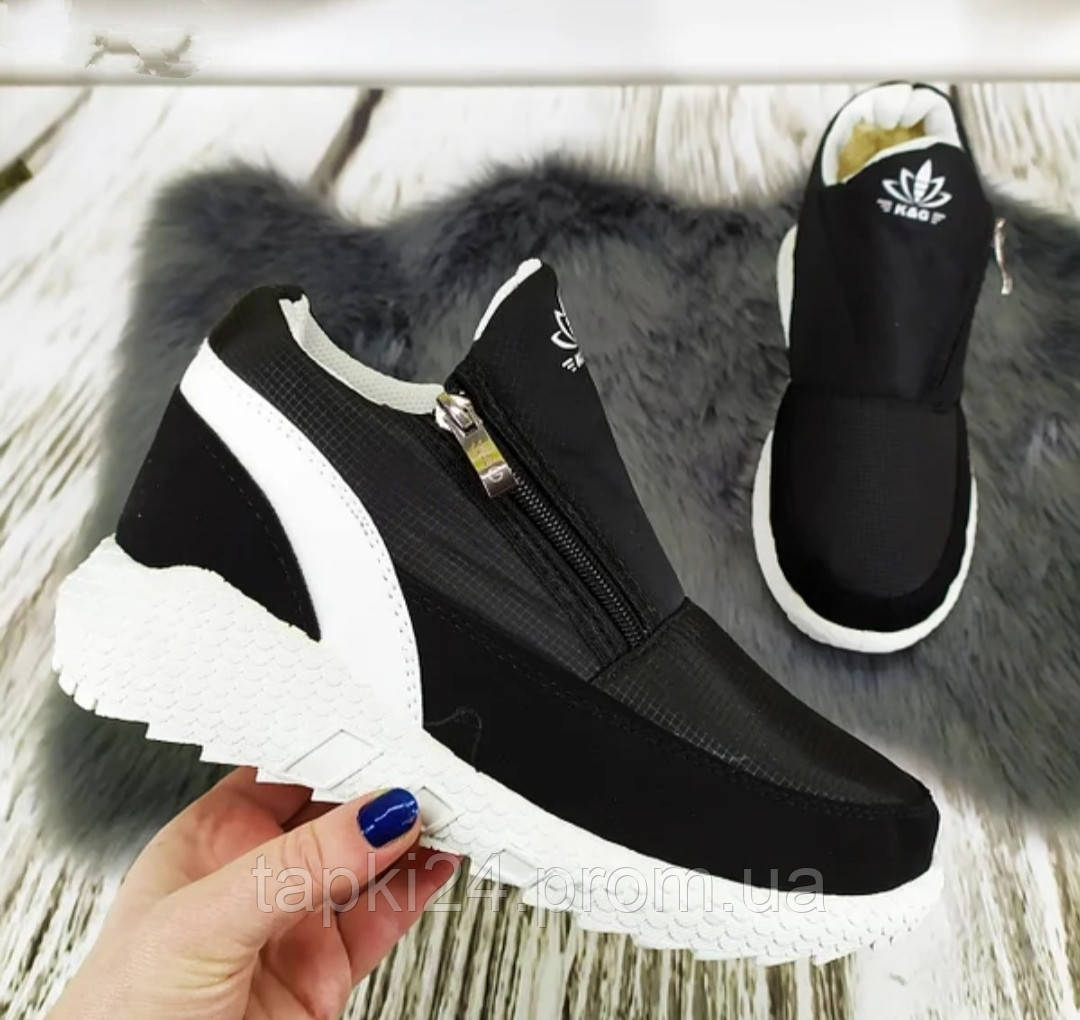 Ботинки женские зимние черно - белые: заказ, цены в Хмельницком ...