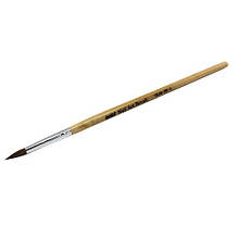 Пензель для акрилу No8 (кругла/дерево)