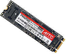 SSD M.2 накопитель 256Gb - 2280 ССД диск M+B Key AITC FM250 (AIFM250S256)