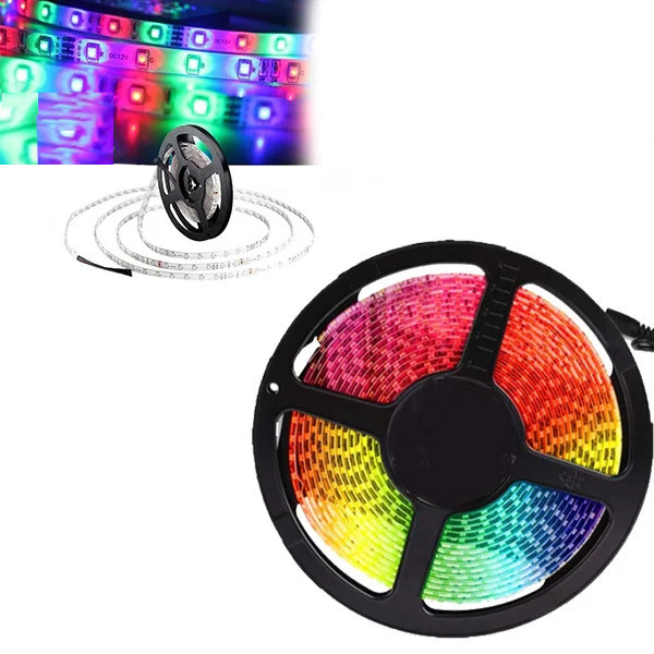 Світлодіодна стрічка RGB 5 м без пульта