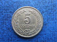 Монета 5 сентимо Парагвай 1947