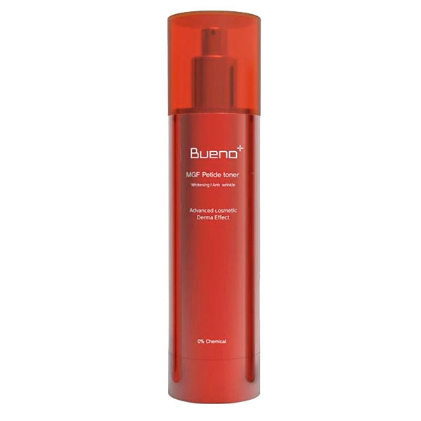 Антивіковий тонер для обличчя з пептидами Bueno MGF Peptide Toner 100 мл, фото 1