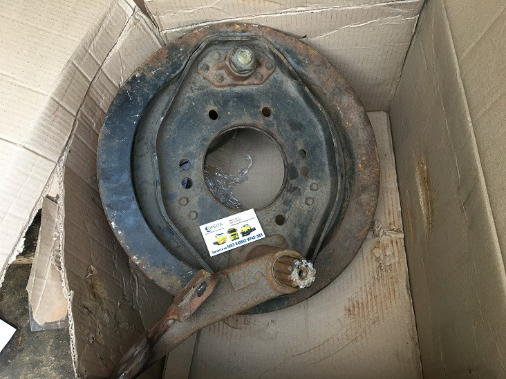 500-3501004 Гальма передній правий МАЗ 500, КРАЗ в зборі (ЗБЕРІГАННЯ), фото 1