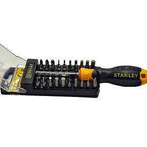 Викрутка — набір Multibit з насадками STANLEY STHT0-70885, фото 3