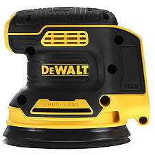 Шліфмашина ексцентрикова акумуляторна безщіткова DeWALT DCW210N, фото 3