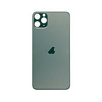 Заднє скло для iPhone 11 Pro Зелене з великим вирізом