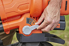 Садовий пилосос акумуляторний безщітковий BLACK+DECKER BCBLV3625L1, фото 3