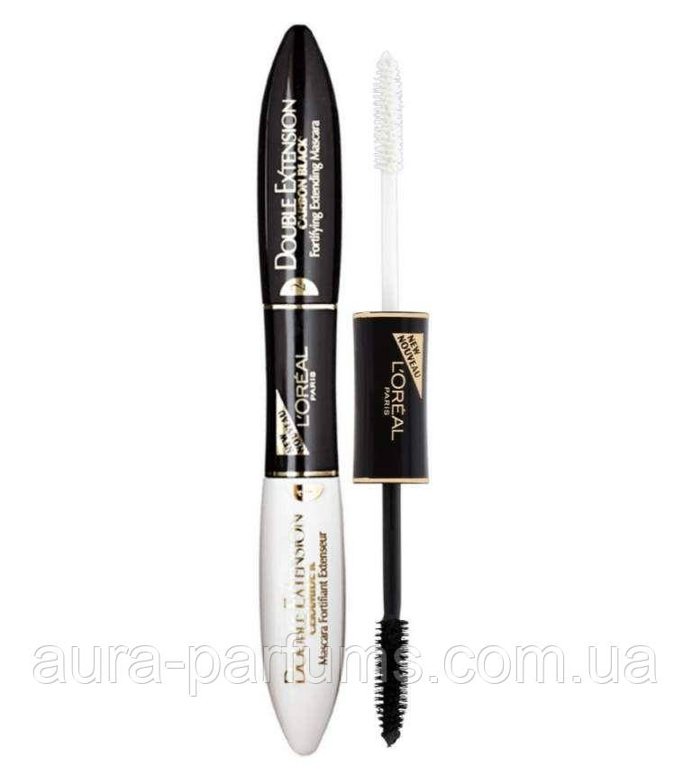 Двухсторонняя тушь для ресниц L'Oreal Paris Double Extension Carbon Black - фото 1 - id-p473185551