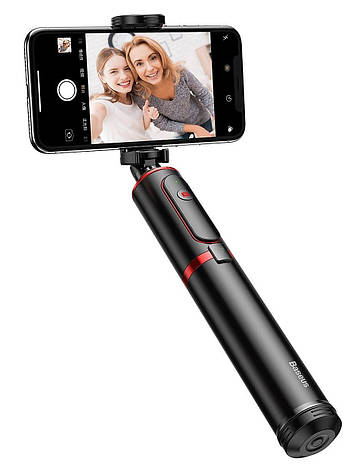 Монопод Baseus Fully Folding Selfie Stick Чорний/ Червоний (SUDYZP-D19), фото 2
