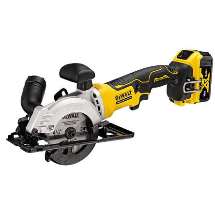 Пила дискова акумуляторна безщіткова DeWALT DCS571P2, фото 1