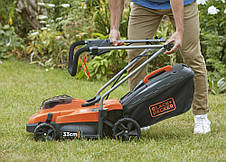 Газонокосарка акумуляторна BLACK+DECKER BCMW3336L1, фото 3