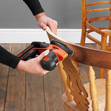 Шліфмашина вібраційна акумуляторна BLACK+DECKER BDCDS18N, фото 4