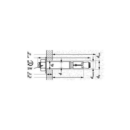 Анкер HL-B (SZ-B) 15x115/15 Mungo 1231501, фото 2