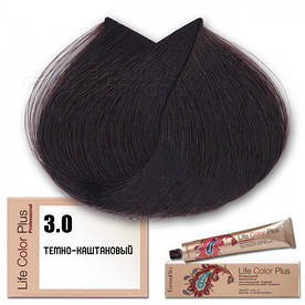 Фарба для волосся Farmavita Life Color Plus 100 мл. № 3.0