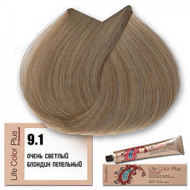 Фарба для волосся Farmavita Life Color Plus 100 мл. No 9.1