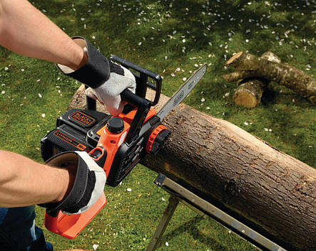 Пила ланцюгова акумуляторна BLACK+DECKER GKC3630L25, фото 3