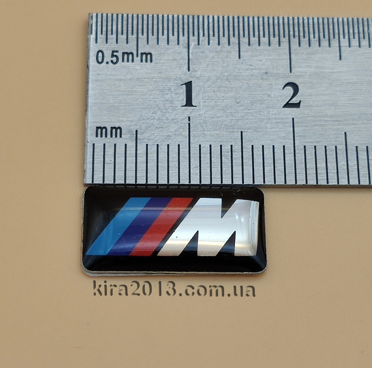 Наклейка з логотипом БМВ М для дисків BMW. Шильдик BMW M на диск. М ...