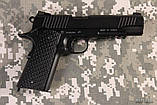 Пневматичний пістолет SAS M1911 Tactical Blowback кал. 4.5мм (кульки), фото 5