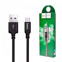 Кабель Hoco X14 USB to MicroUSB (1м) Black