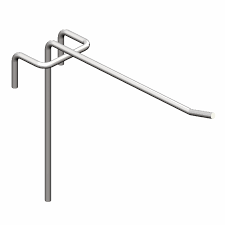 Гачок загального призначення одинарний КО100 фарб. перф. 25 мм, фото 1