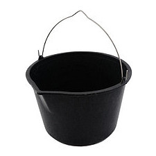 Відро пластмасове Wave будівельне мірне з носиком 10л, фото 1